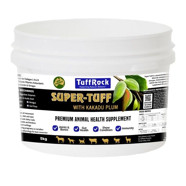 TuffRock Super-Tuff Cattle vitamin and mineral supplement, front of pack
