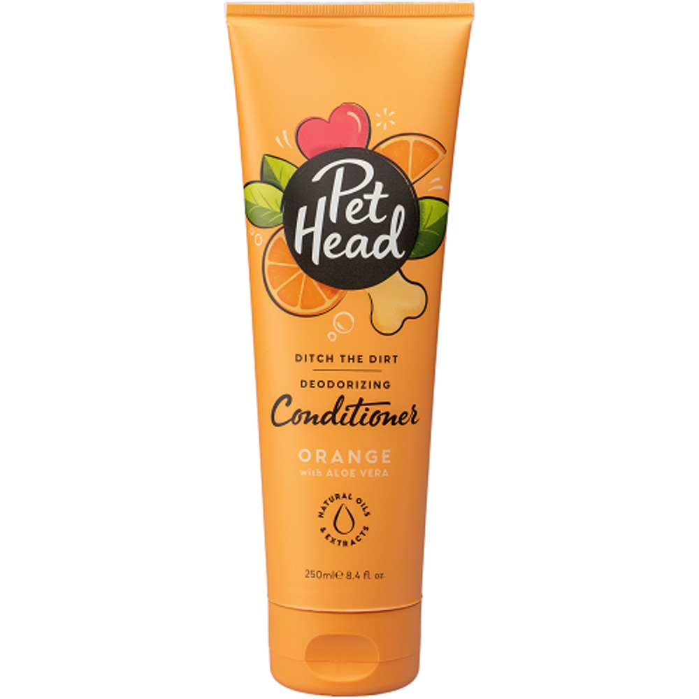 Pet Head Ditch the Dirt Deodorising Dog Conditioner - 250ml | PeekAPaw Pet Supplies