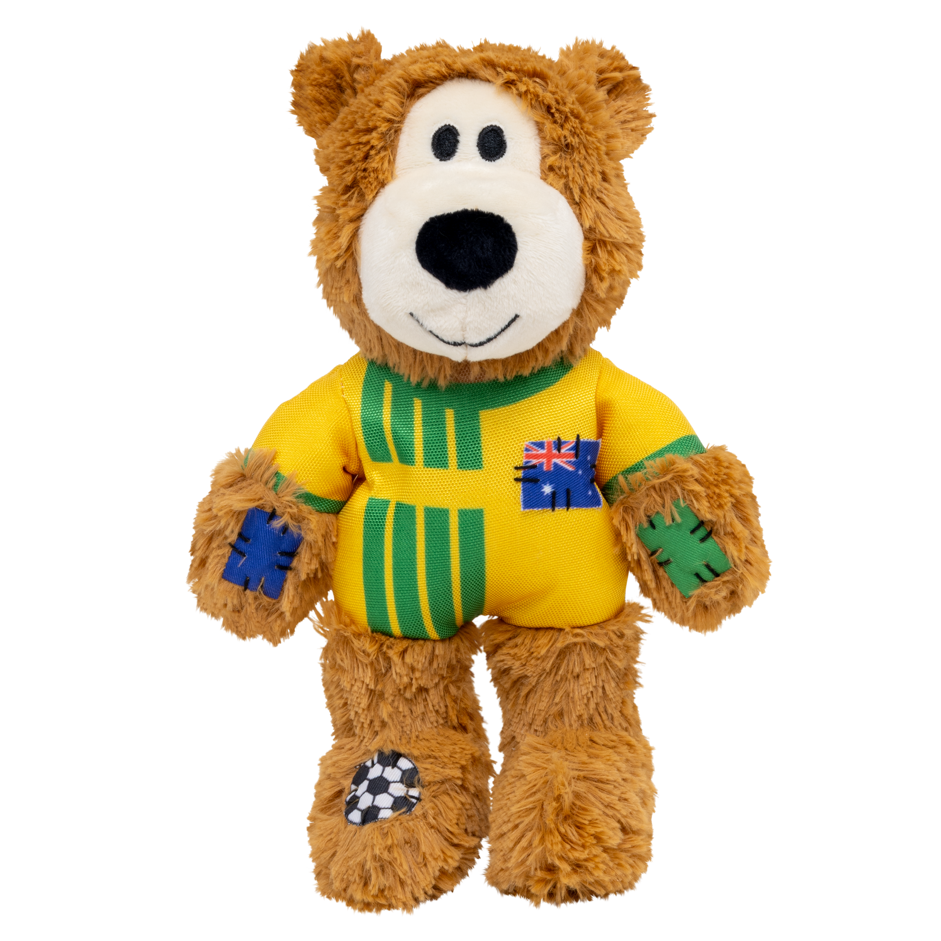 KONG Dog Toys Wild Knots Sport Bear Australia photographed against a white background