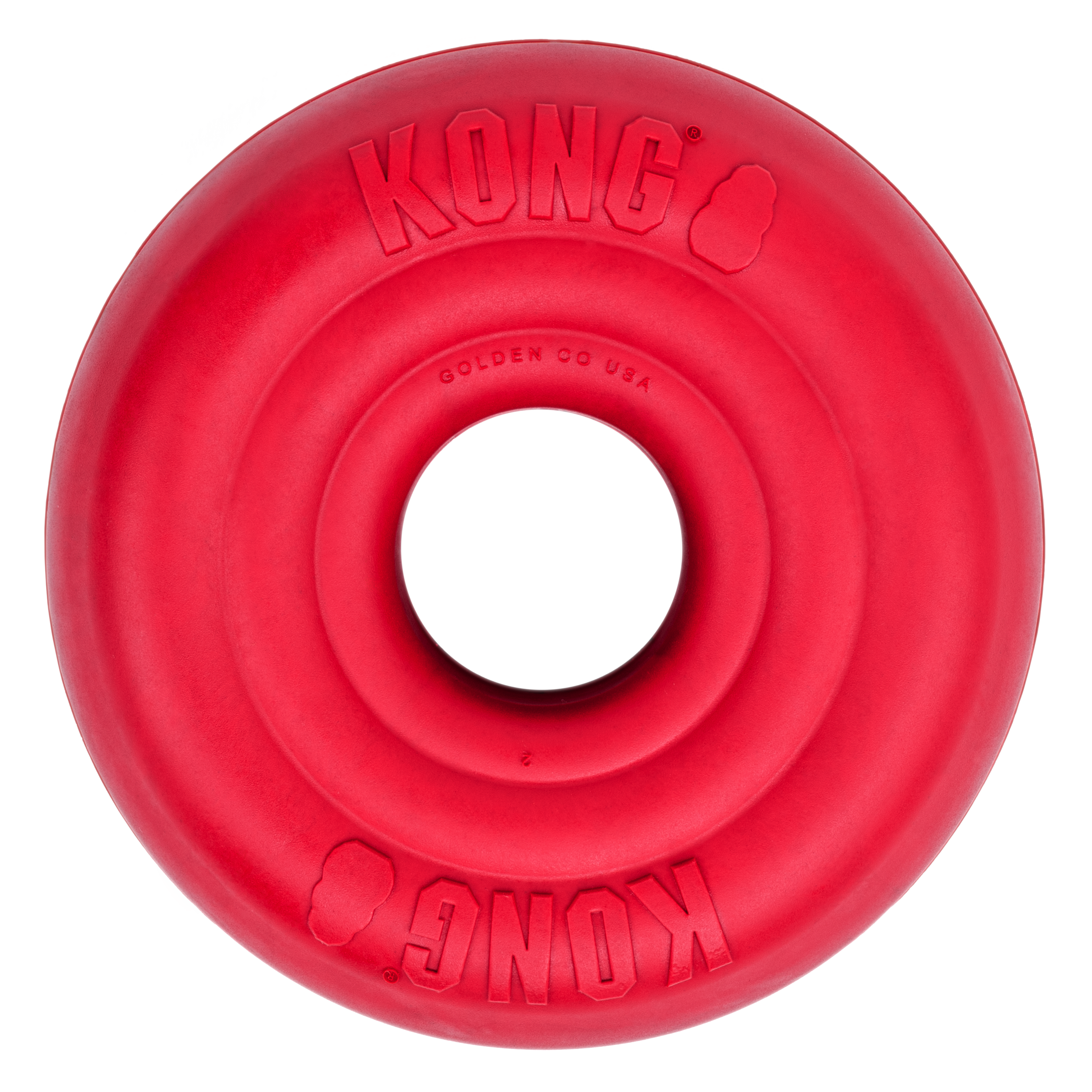 KONG Dog Toys Donut product shot on a white background