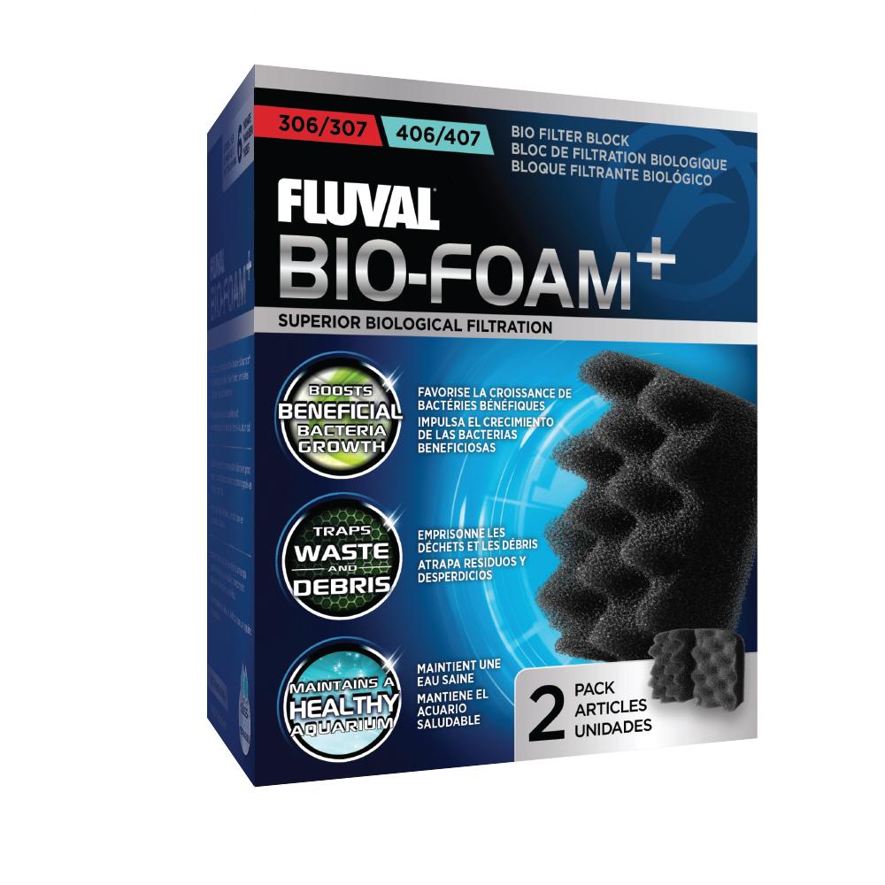 Fluval Bio-Foam - 306 / 307 / 406 / 407 (2 Pack) | PeekAPaw Pet Supplies