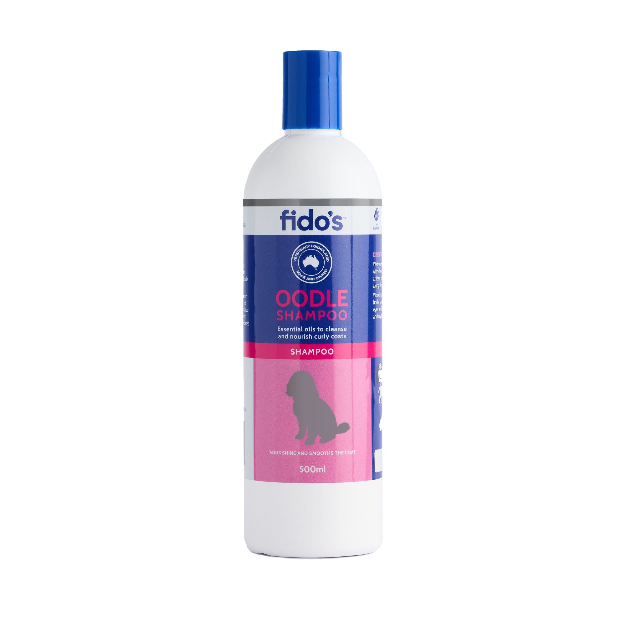 Fido's Oodle Shampoo 500 mL bottle, front of pack