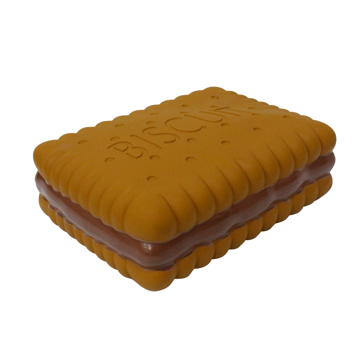 FurKidz Dog Toys Latex Biscuit - 20cm Plain | PeekAPaw Pet Supplies