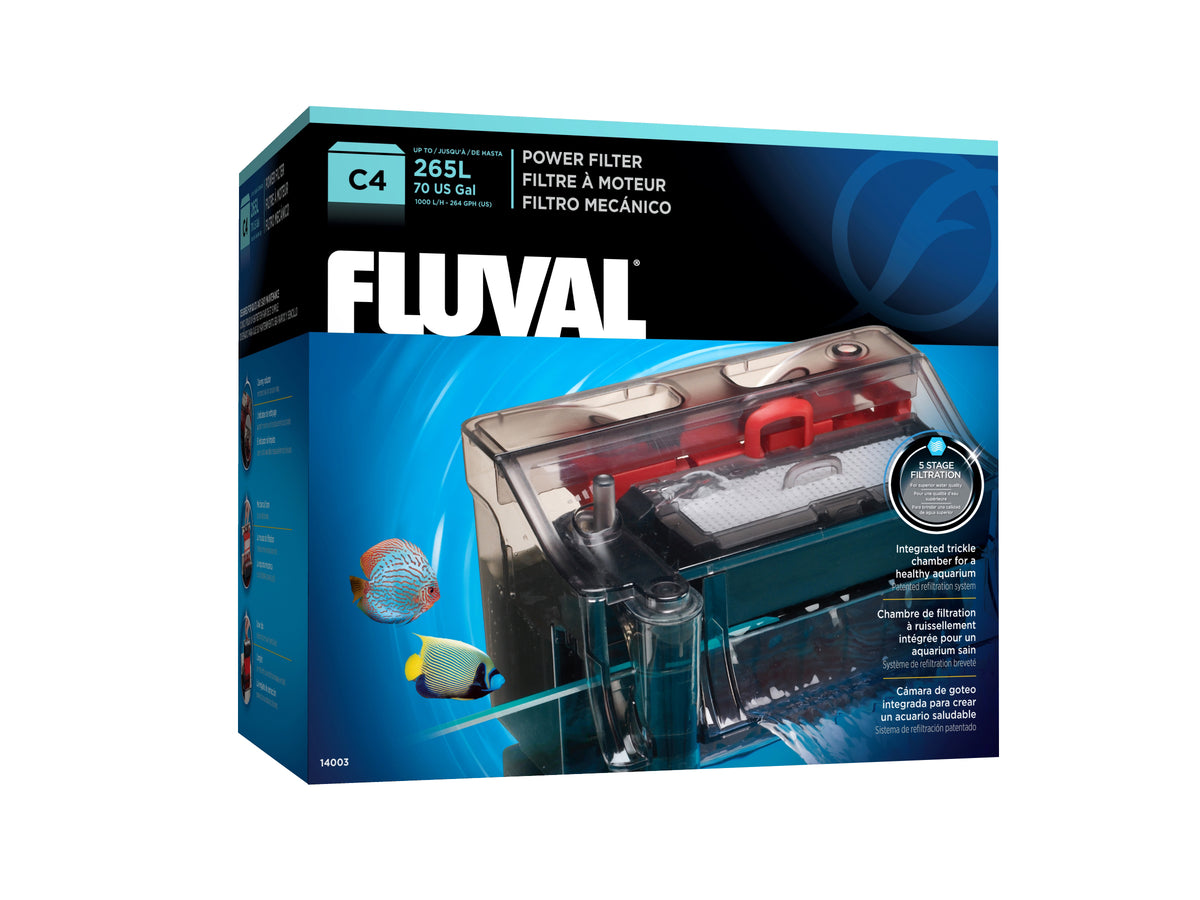Fluval C Power Filter - C4 (up to 265L) | PeekAPaw Pet Supplies