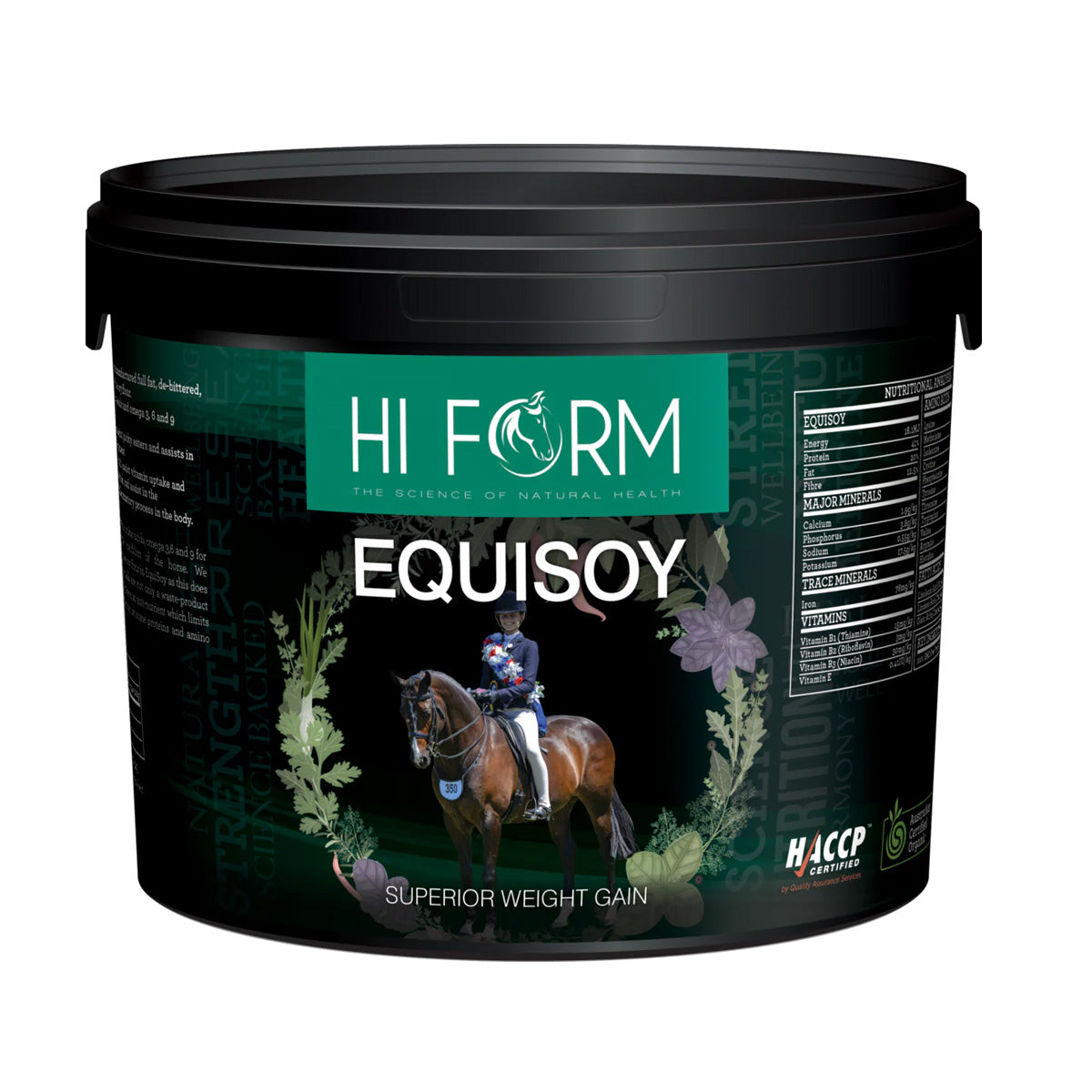 Hi Form EquiSoy full fat soy flour for horses