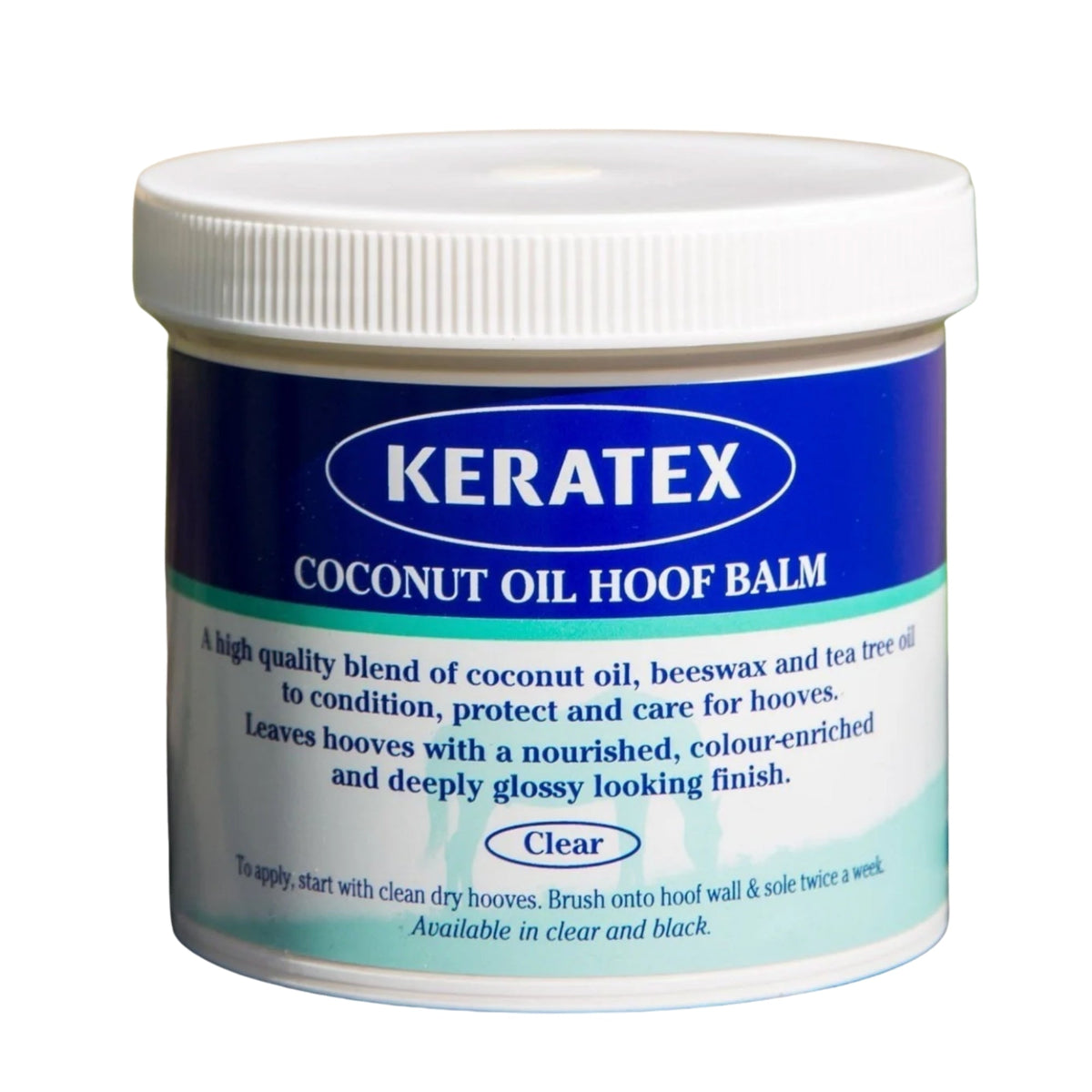 Keratex Coconut Oil Hoof Balm Clear 400g tub