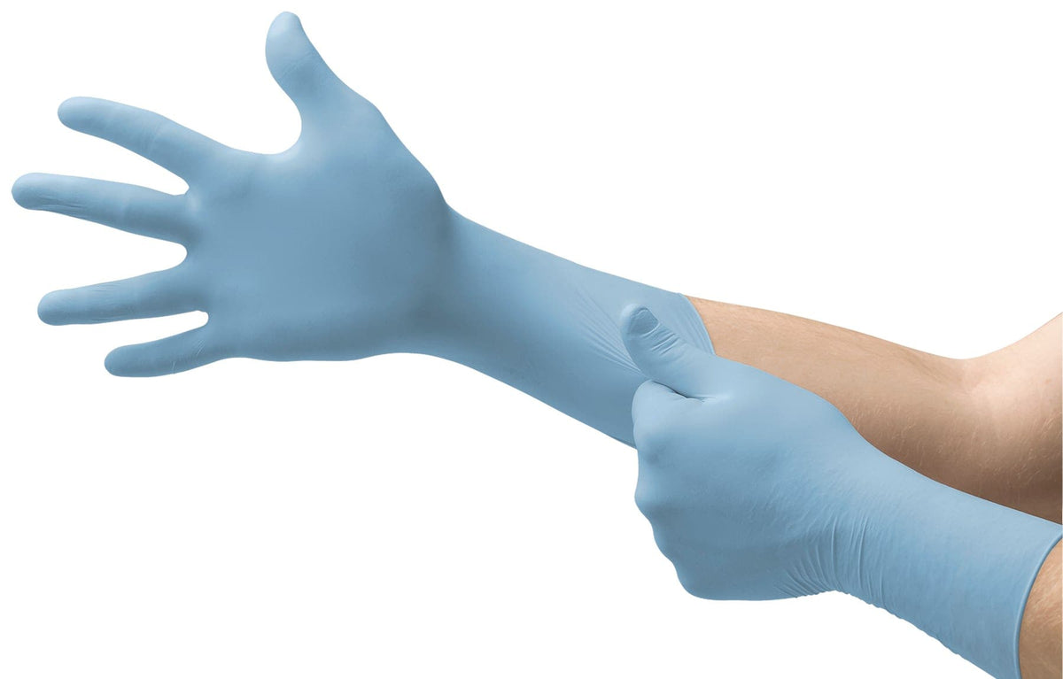 Ansell Nitratex EP nitrile examination glove pack view