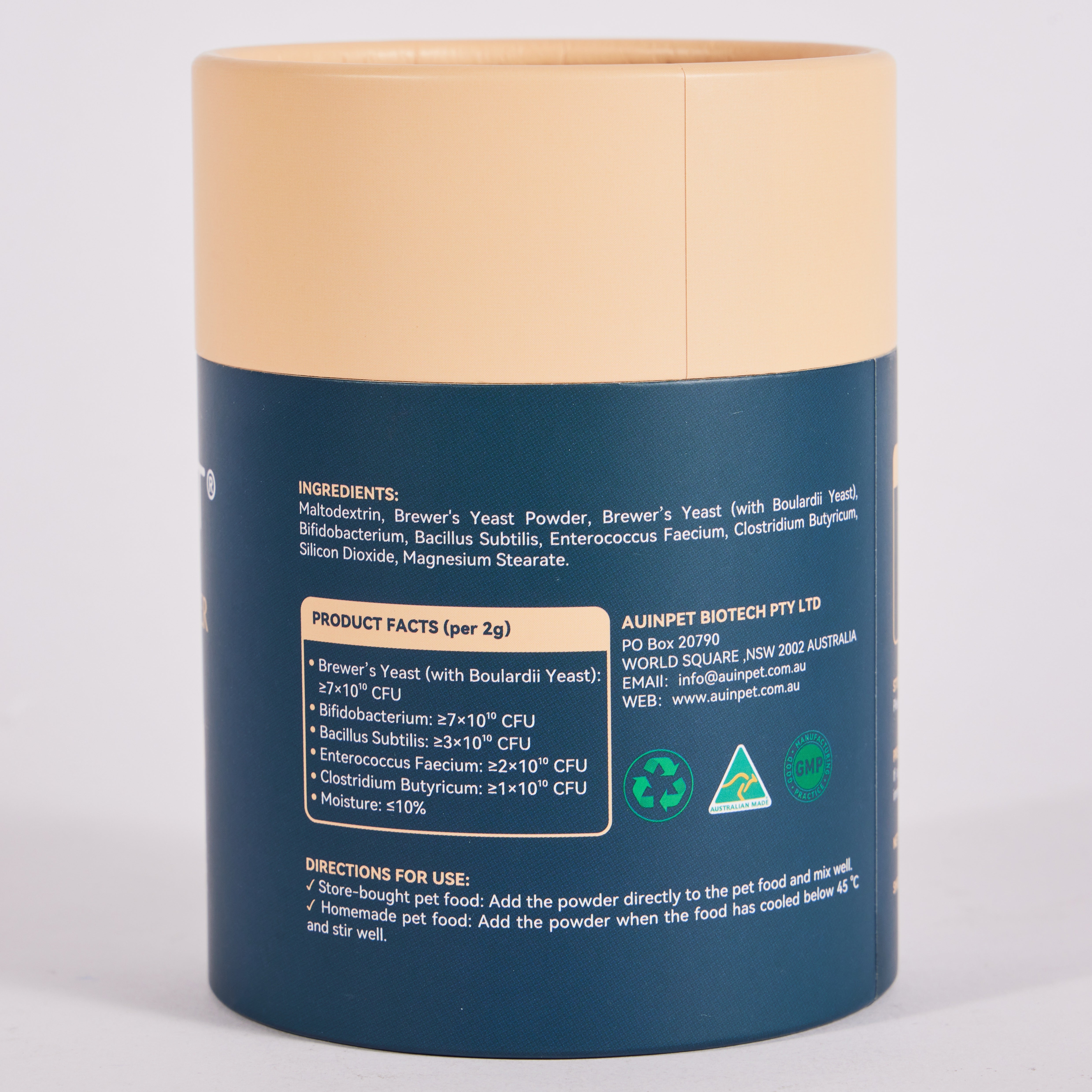 Auinpet Probiotic Powder for Dogs and Cats