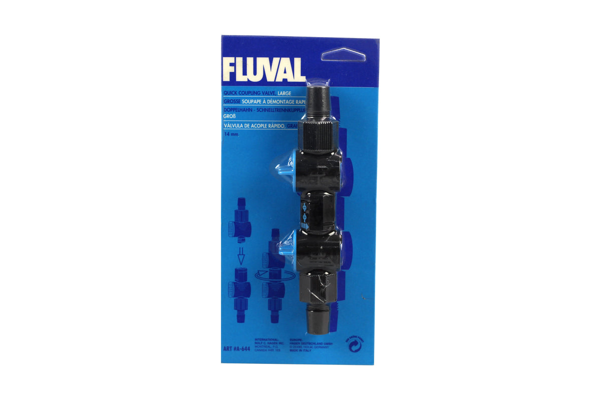 Fluval Double Snap Valve Large - Default Title | PeekAPaw Pet Supplies