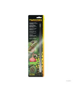 Exo Terra Stainless Steel Tweezers - Straight 30cm | PeekAPaw Pet Supplies