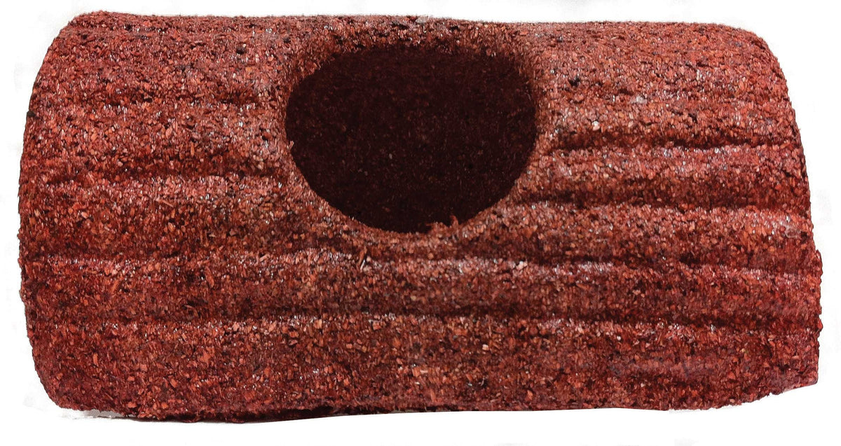 Veggie Patch Edible Log Home 100g, hollow log hideaway for small animals