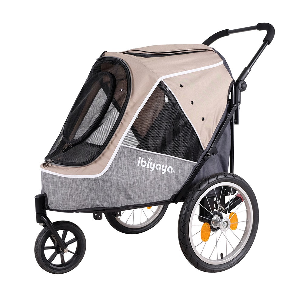 Ibiyaya Happy Pet Tri-cycle Trailer Jogger Stroller 2.0 10