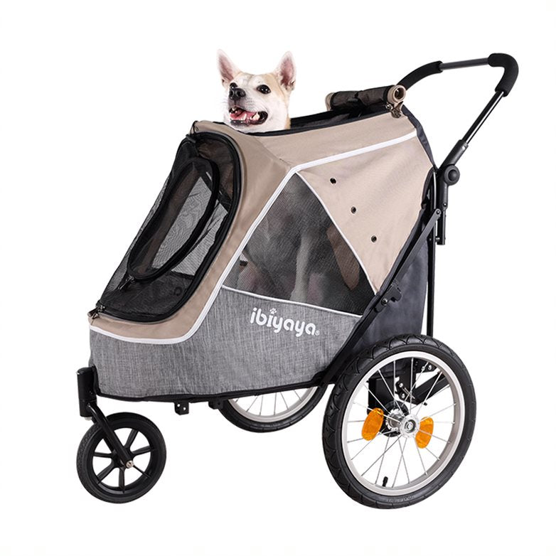 Ibiyaya Happy Pet Tri-cycle Trailer Jogger Stroller 2.0 12