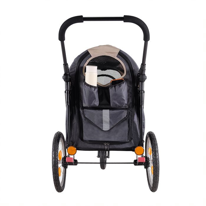 Ibiyaya Happy Pet Tri-cycle Trailer Jogger Stroller 2.0 13