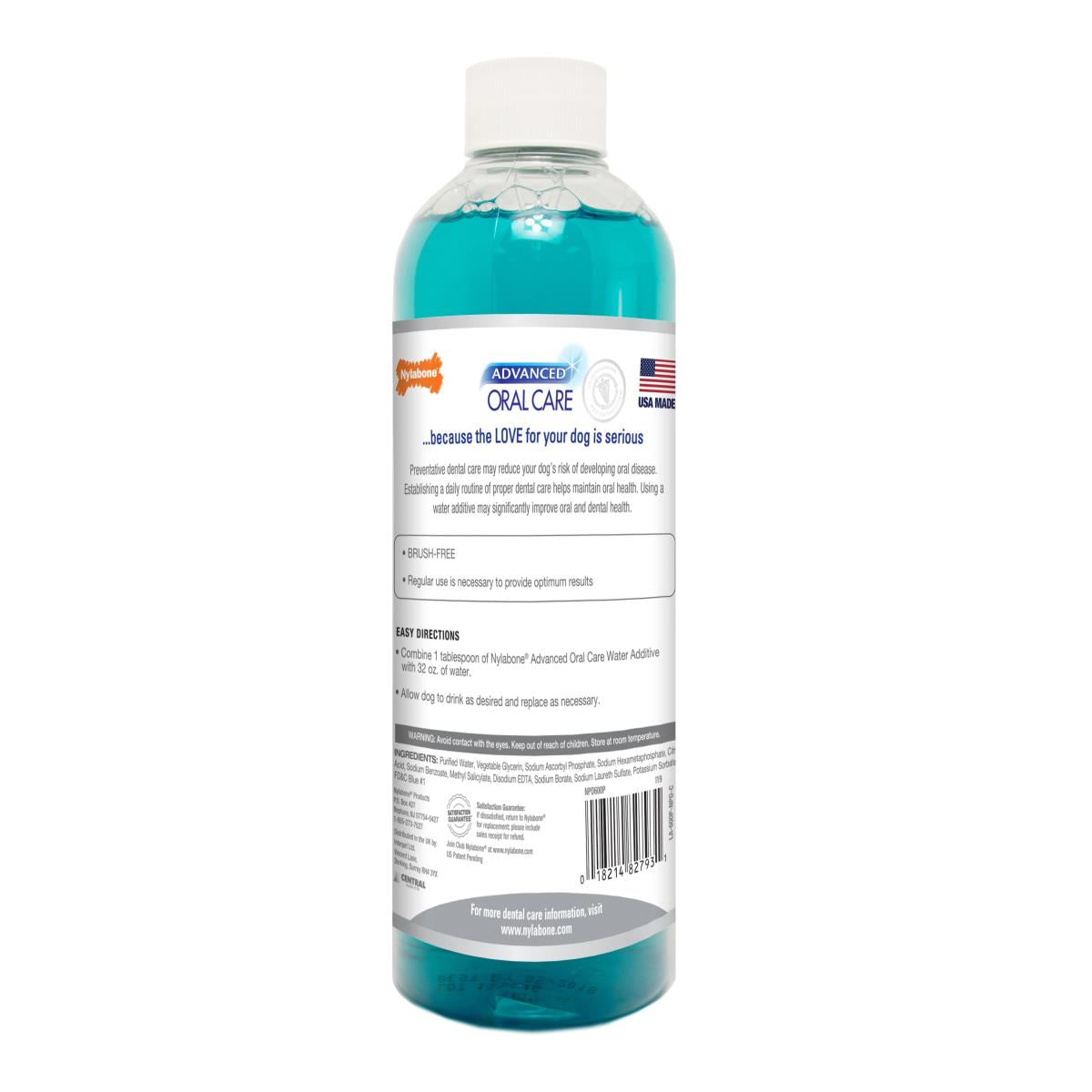 Nylabone Advanced Oral Care Tartar Control Water Additive