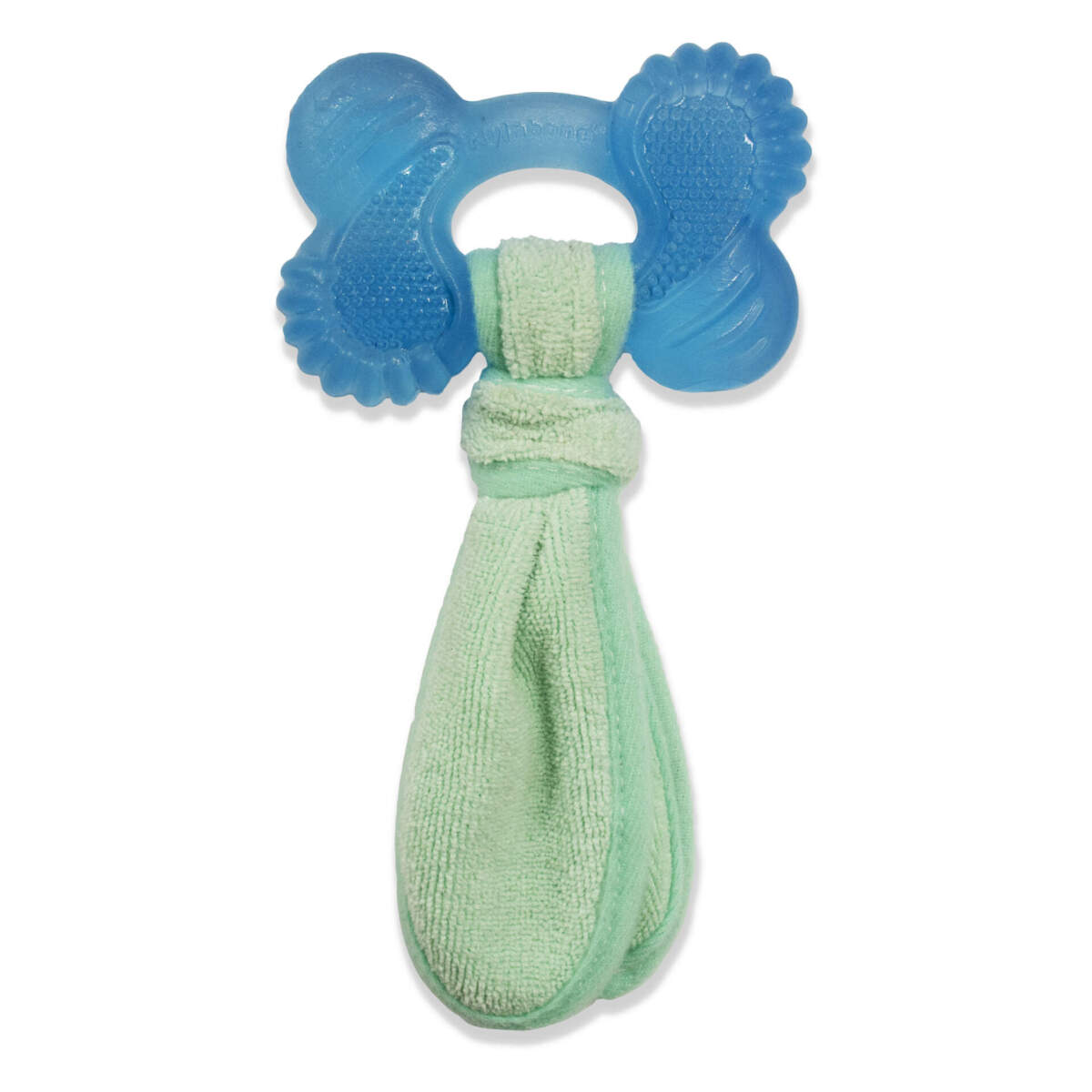 Nylabone Teething Puppy Chew Toy Freezer Dog Bone Peanut Butter Flavor