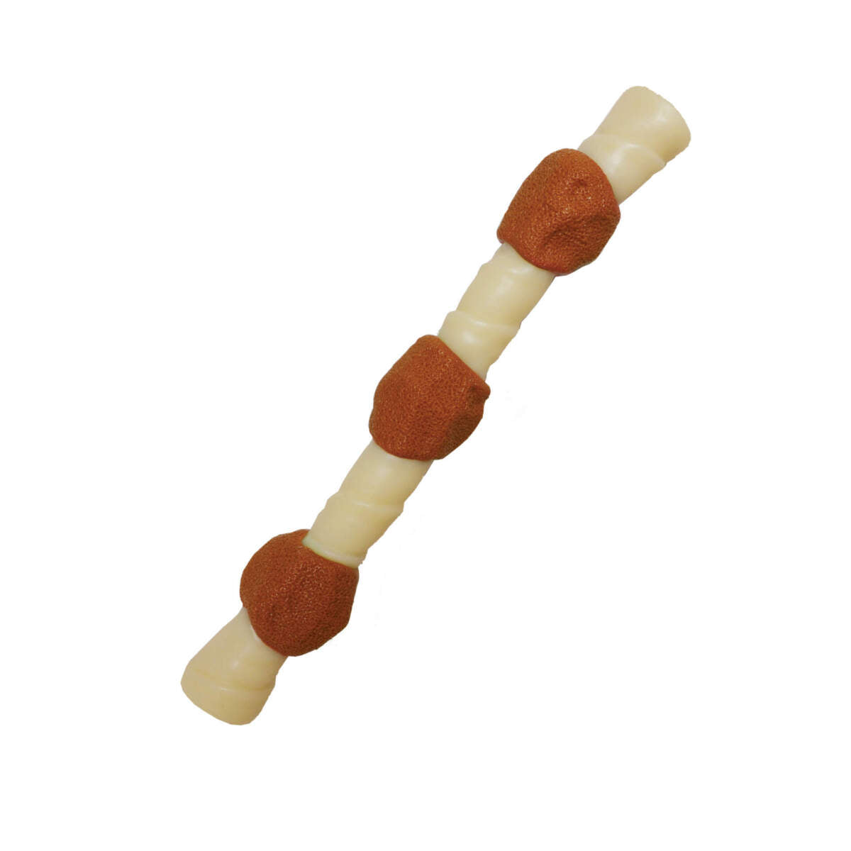 Nylabone Power Chew Durable Dog Toy Kabob Alternative Chicken Jerky Flavor