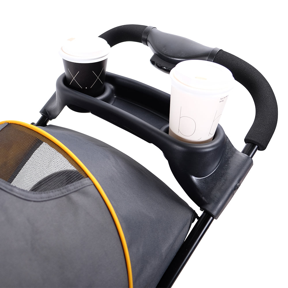 Ibiyaya Comfortable Cloud 9 Dog Cat Pet Stroller 19