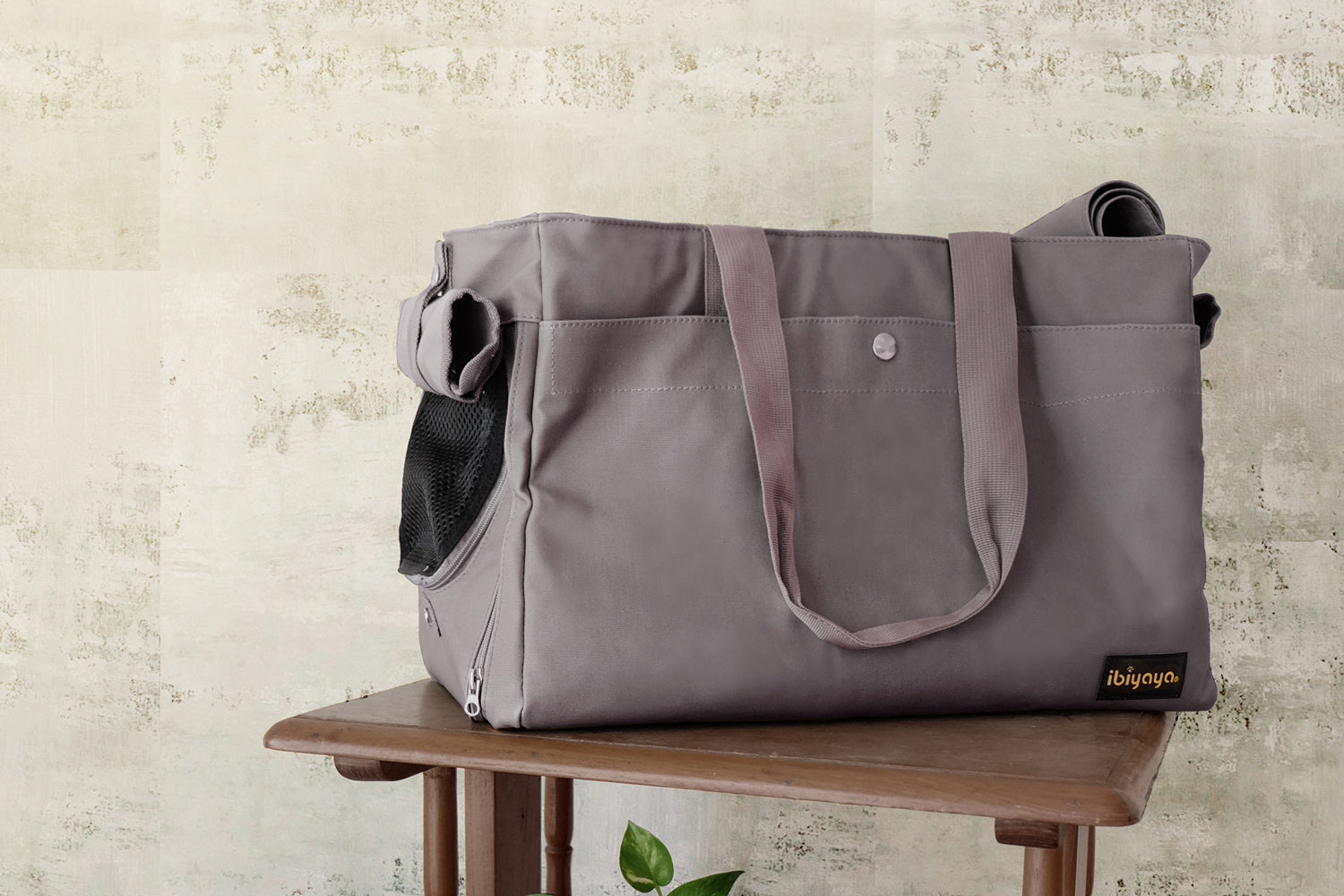 Ibiyaya Canvas Pet Tote 02
