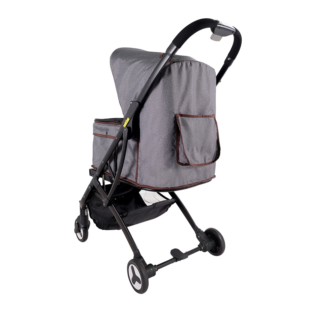 Ibiyaya Speedy Foldable Buggy Easy To Store Pet Stroller 02