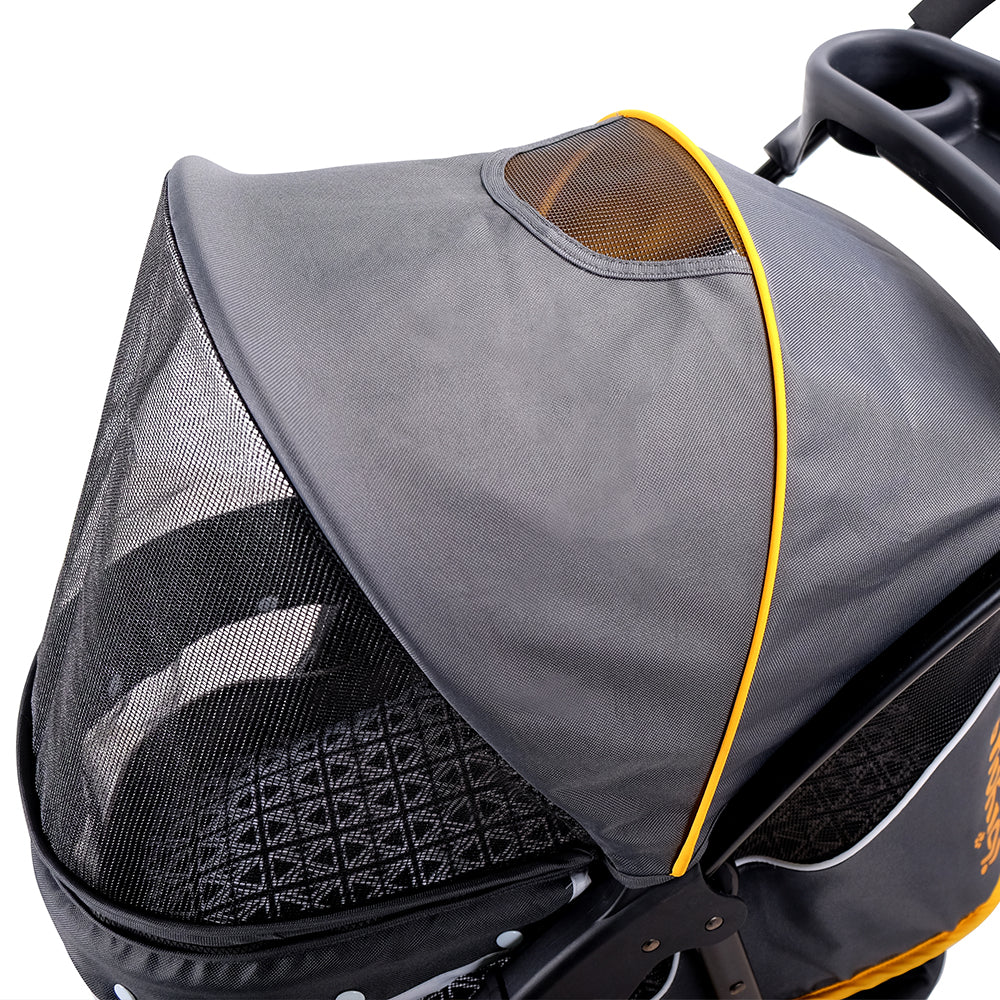 Ibiyaya Comfortable Cloud 9 Dog Cat Pet Stroller 18