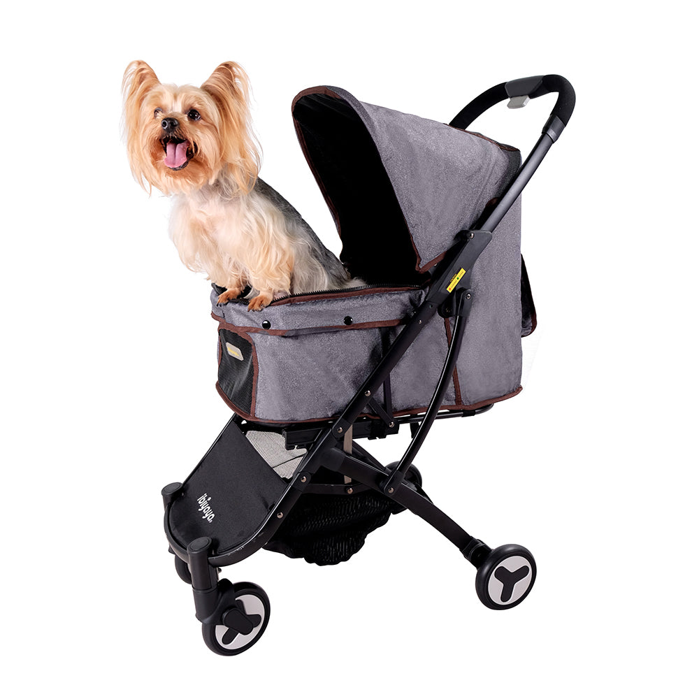 Ibiyaya Speedy Foldable Buggy Easy To Store Pet Stroller 08