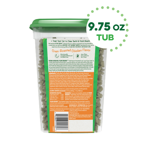 GREENIES Feline Dental Cat Treat Oven-Roasted Chicken Flavour 06