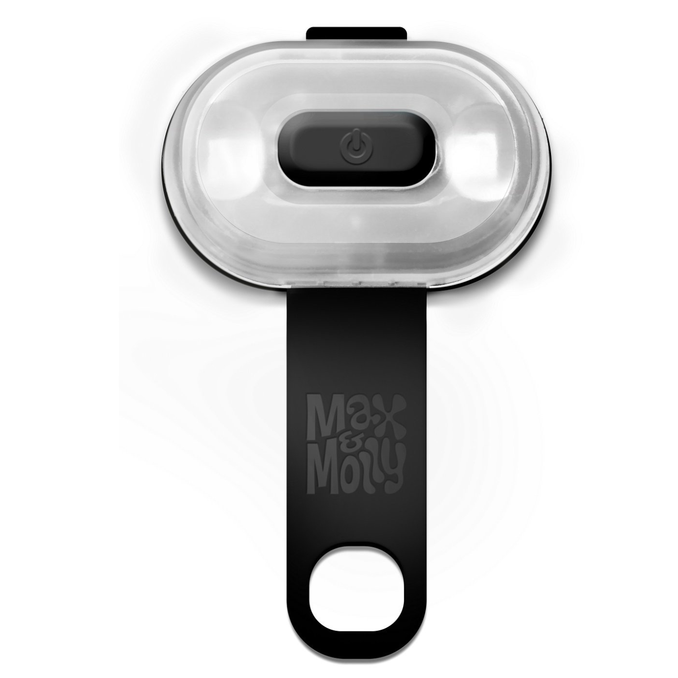 Max & Molly Matrix Ultra Led Light Safety Collar for Dogs Black