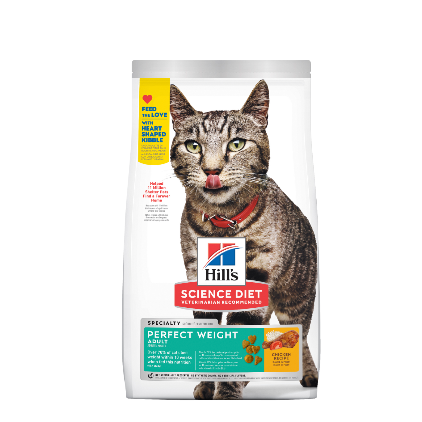 Hill s Science Diet Dry Cat Food Adult Perfect Weight PeekAPaw