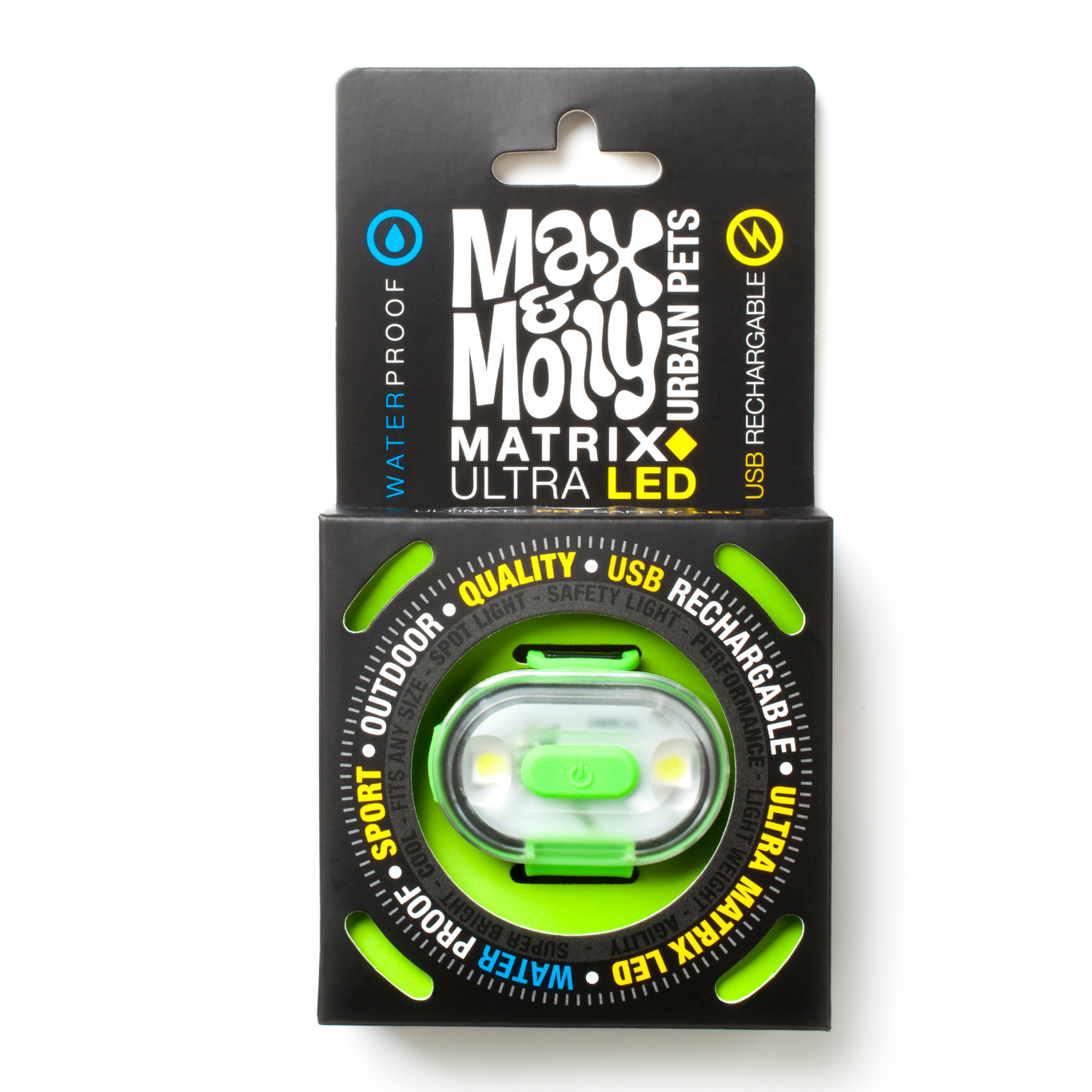 Max & Molly Matrix Ultra Led Light Safety Collar for Dogs 07