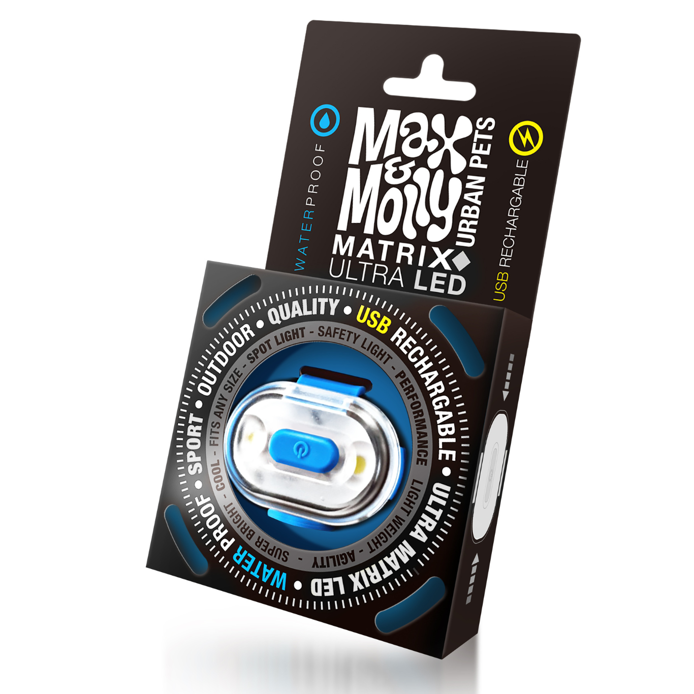 Max & Molly Matrix Ultra Led Light Safety Collar for Dogs 06