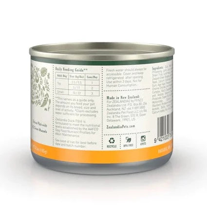 ZEALANDIA Premium Wet Dog Food Duck Pate 02