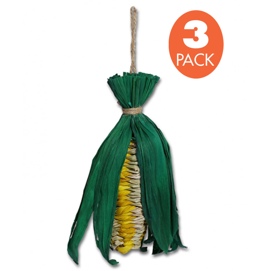 Rosewood Small Animal Activity Toys Play Veg Flinging Fun Corn 03