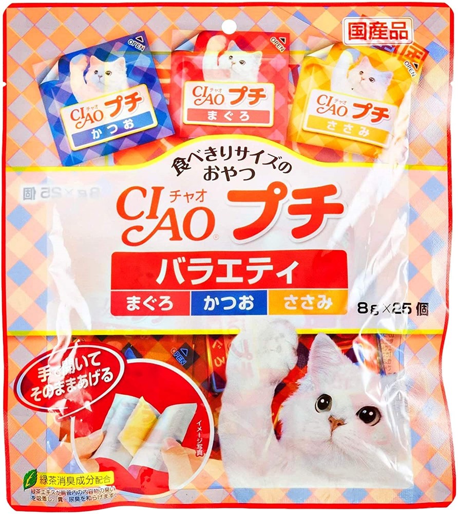 Ciao Churu Petite Variety 8g x 25 – front of pack