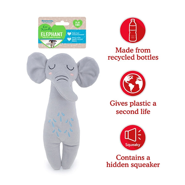 Rosewood Dog Toys ECO Friendly Elephant 07