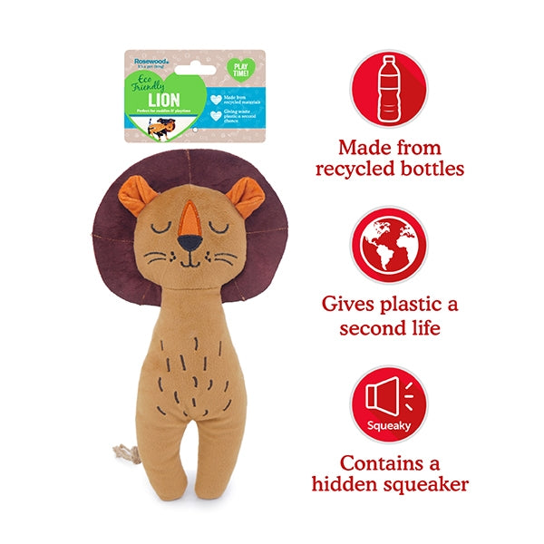 Rosewood Dog Toys ECO Friendly Lion 07