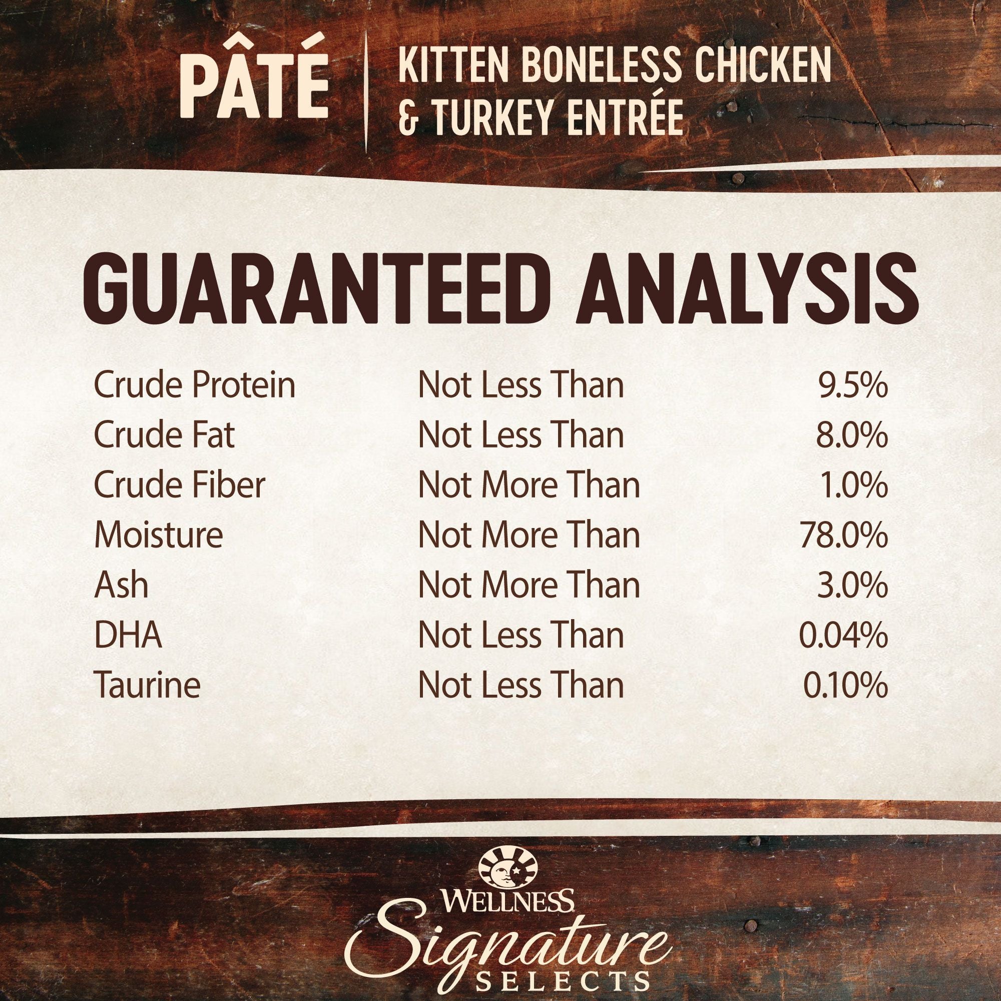 Wellness Core Wet Cat Food Signature Selects Kitten Boneless Chicken & Turkey