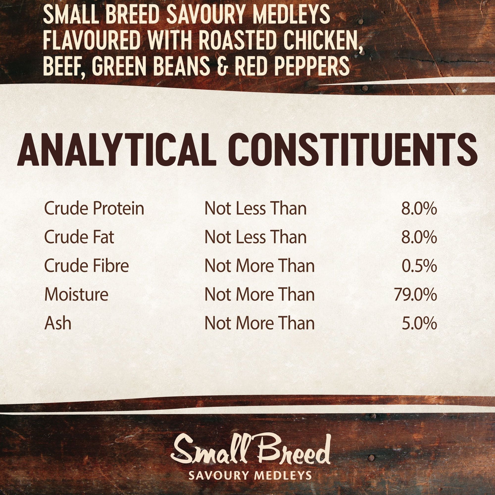 Wellness Core Wet Dog Food Small Breed Savoury Medleys Roasted Chicken, Beef, Green Beans & Red Peppers