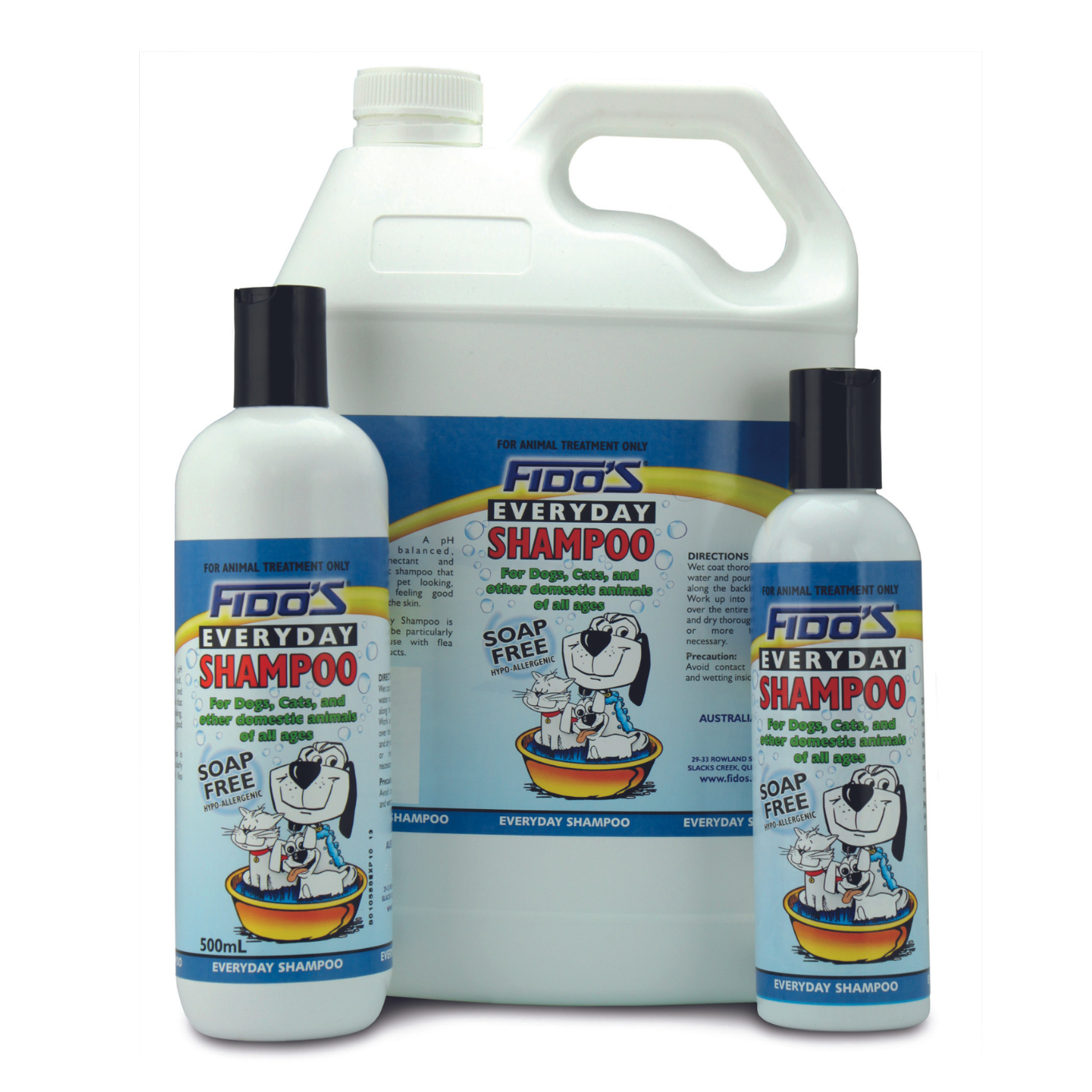 Fido's Everyday Moisturising Shampoo for Dogs & Cats 01