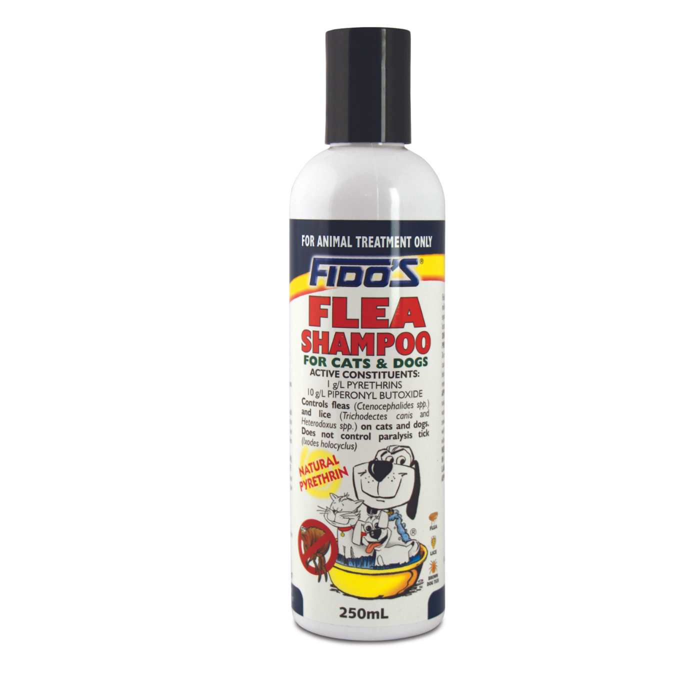 Fido's Flea Shampoo for Dogs & Cats PeekAPaw