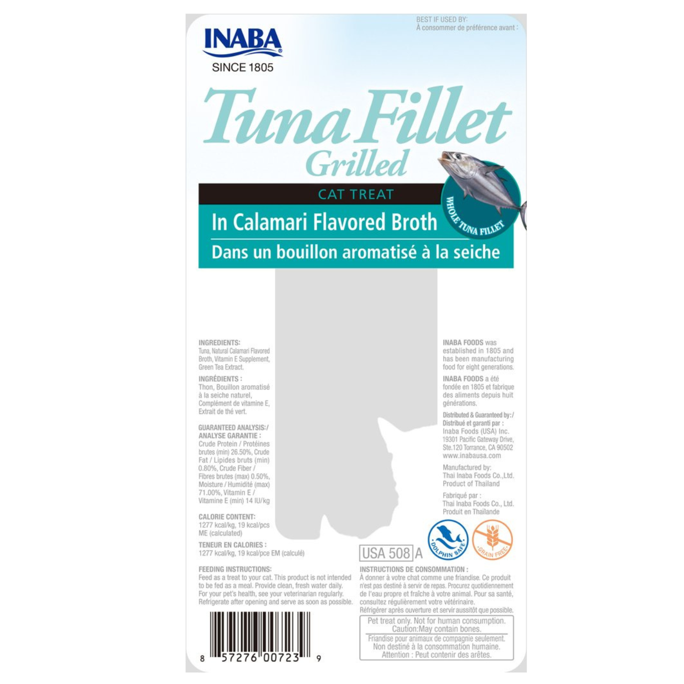 Inaba Cat Treat Grilled Tuna Fillet In Calamari Broth 02