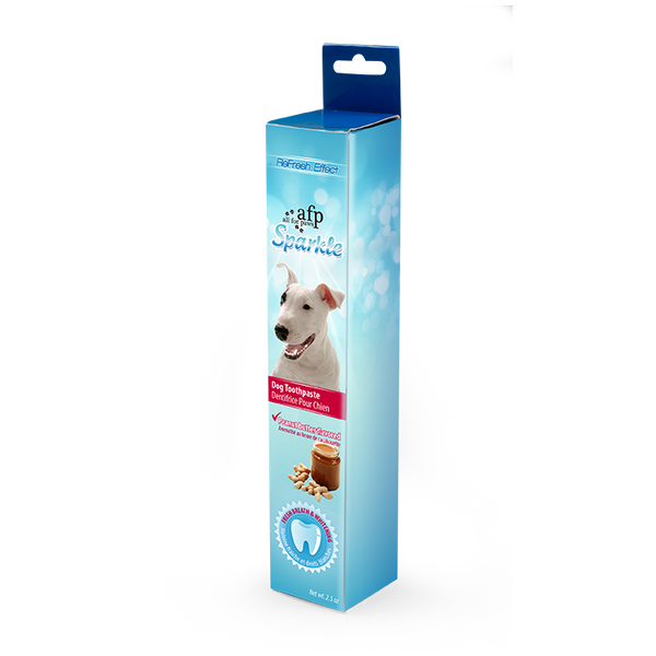All for Paws AFP Dog Sparkle Toothpaste Pack - Peanut Butter Flavour