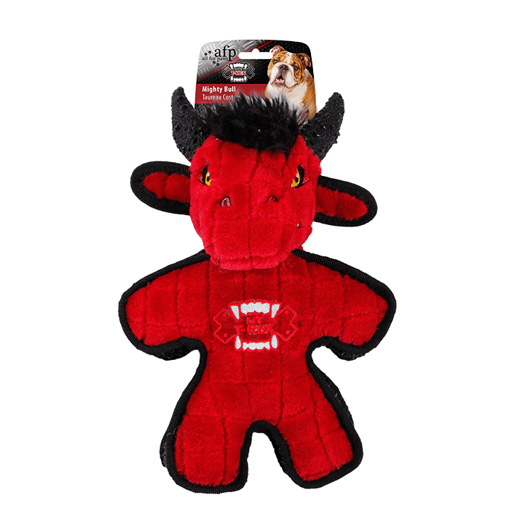 All for Paws AFP Dog Mighty Rex Bull Toy