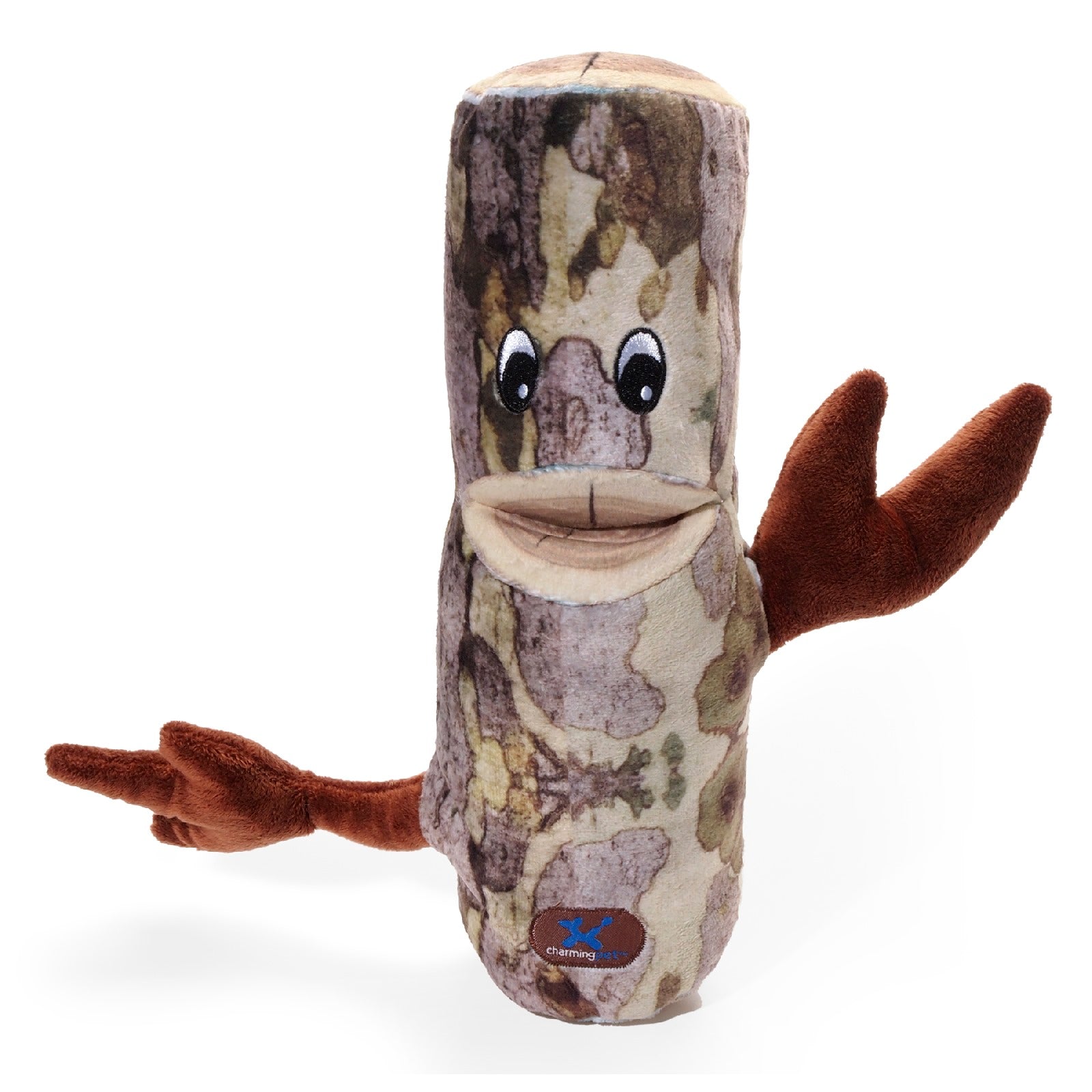 Charming Pet Barkers Plush Dog Toy with K9 Tough Guard - Realistic Sycamore Tree 02
