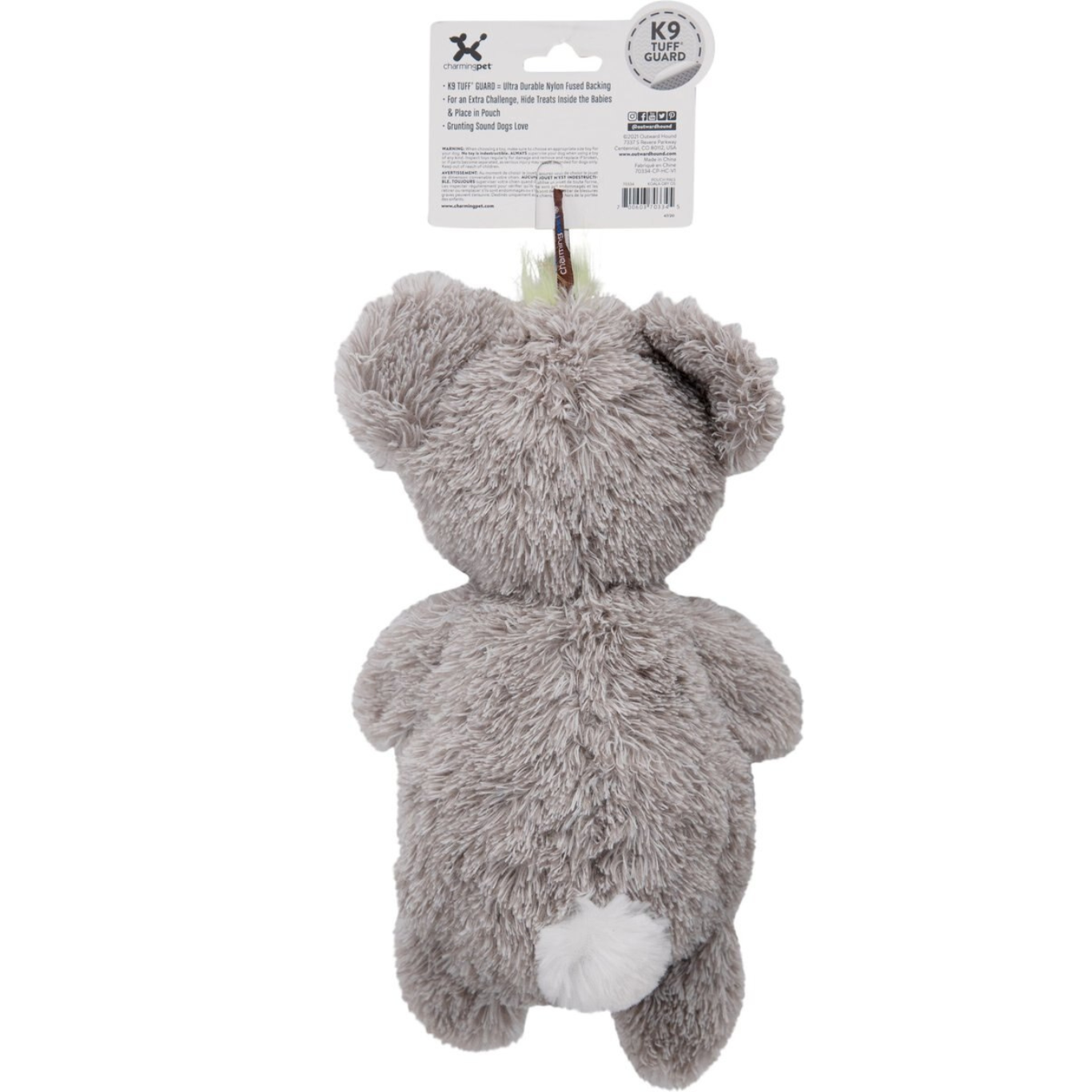 Charming Pet Pouch Pals Plush Dog Toy 02