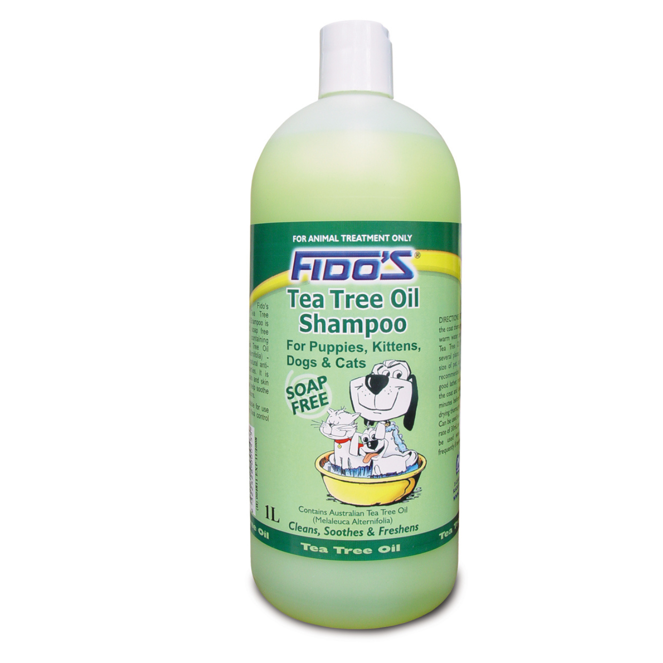 Fido's Tea Tree Oil Shampoo for Dogs & Cats 01