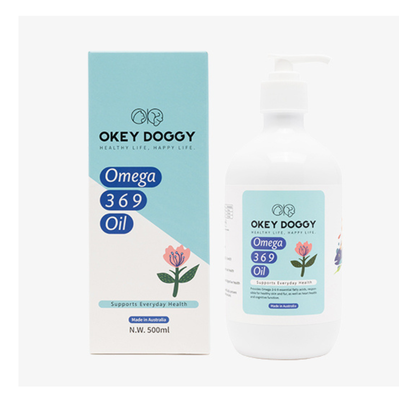 Okey Doggy Omega 3,6,9 Oil