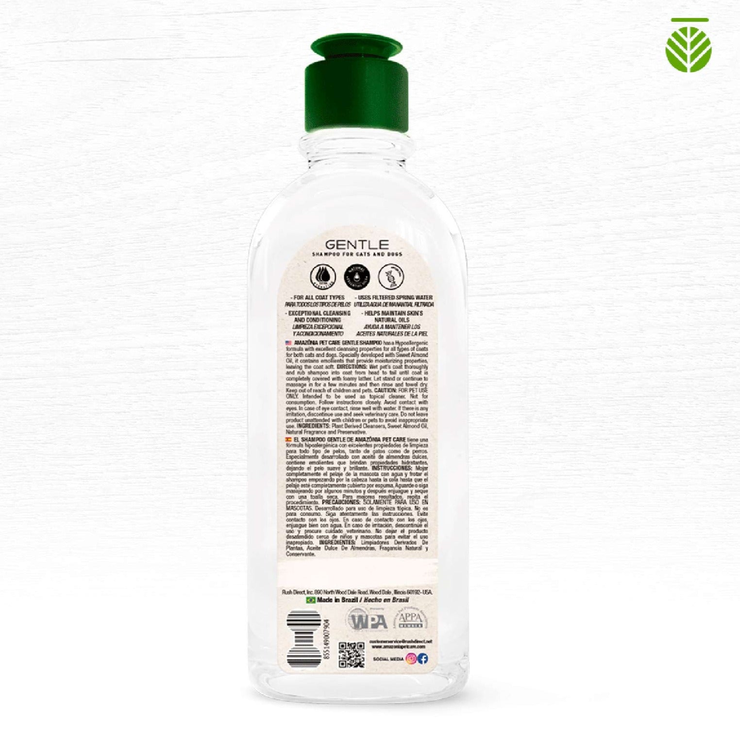 Amazonia Shampoo Gentle Hypoallergenic for Dogs 01