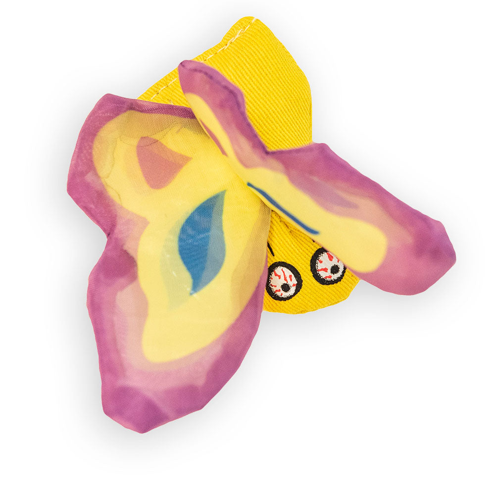 Yeowww! Catnip Cat Toys - Purple Butterfly 02