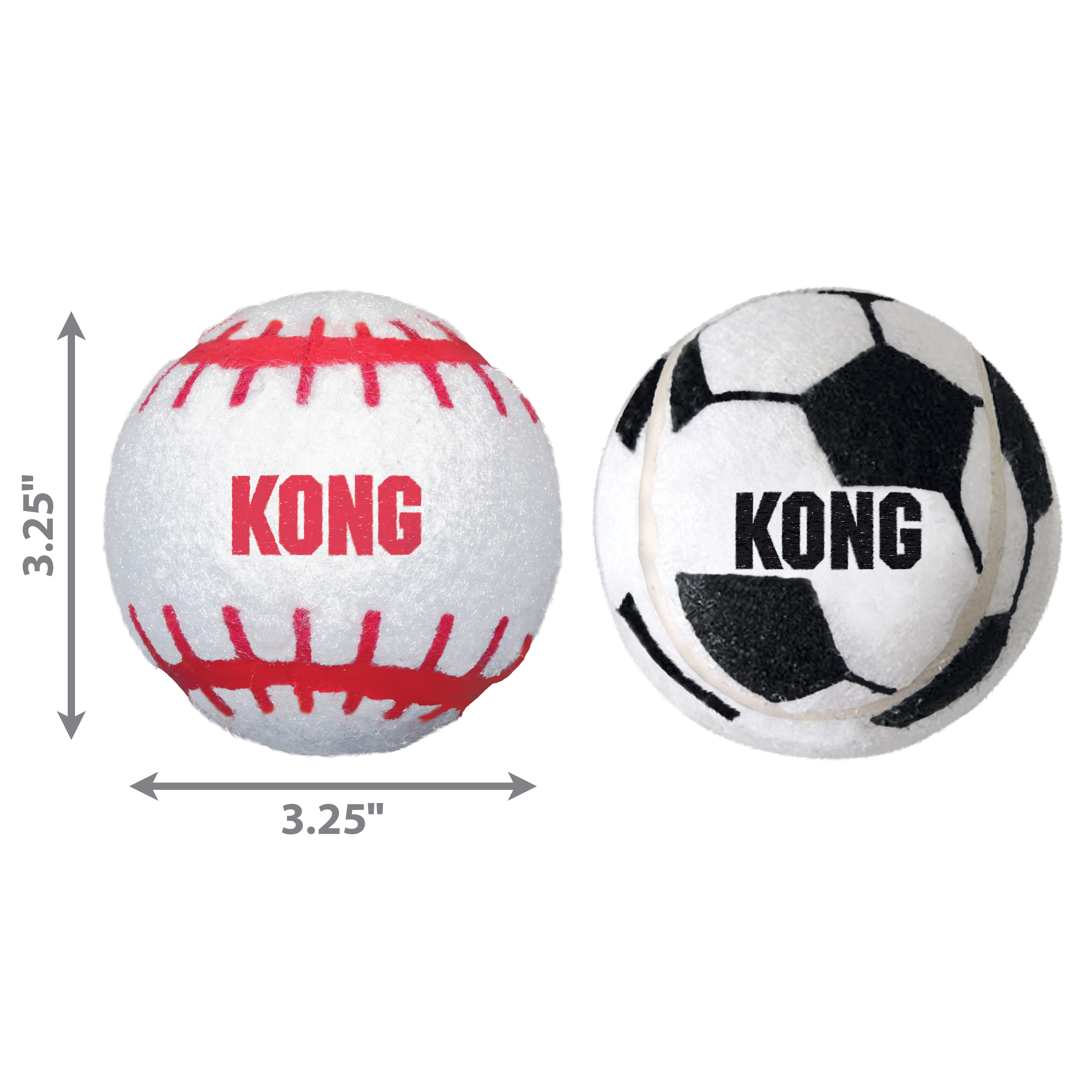 KONG Dog Toys Sport Balls Assorted 08